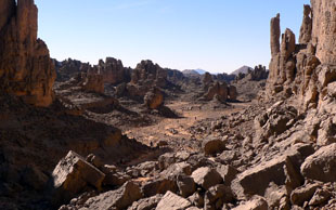 Eine Wüste im Umbruch, Tassili Immidir, Algerien