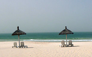 Am Strand von Nouakchott, Mauretanien