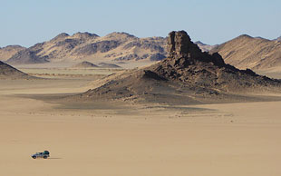 Breiter Oued von Tikoubaouene, Algerien