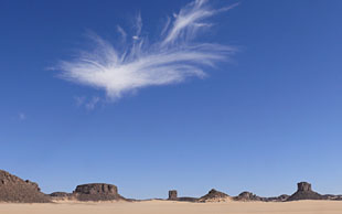 Berge in der Region von Essendilène, Djanet, Algerien