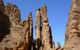 Felsnadelwald, Tassili N'Ajjer, Algerien